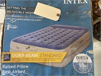 Intex Inflatable Air Bed Queen Sz in box