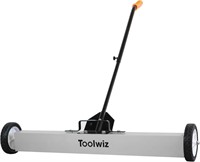 Toolwiz 36' Magnetic Sweeper with Wheels  50 Lbs