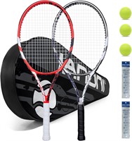 Adult Tennis Rackets, 27 Inch Racquets Set