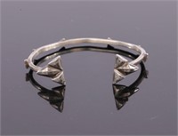 Triangle STERLING SILVER Cuff Bracelet