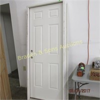 GROUP OF 2 NEW DOORS. 36" WIDE X 80" TALL