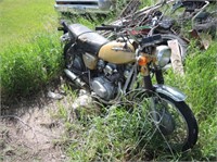 1971 Honda CD-350 Motorcycle, #CL-350-3001148