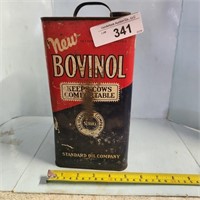 Vintage BOVINOL STANDARD OIL COMPANY 1 Gallon Can