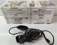 Lot of Wii Games & Microphone
