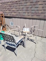 Outdoor Chair ~ Outdoor Table (No Top) ~