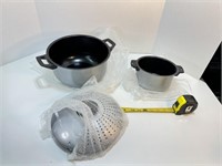 Pan Set with Strainer Lid