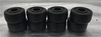 8 - 2 1/4” x 1 1/4” Mix Poly Wheels