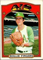 1972 Topps Baseball #241 Rollie Fingers