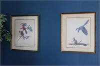 Pair of Signed Prints Ray Harm Art Outdoor/Bird