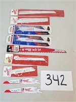 21 Assorted Reciprocating Saw Blades