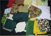 Assorted Table Cloths, Etc