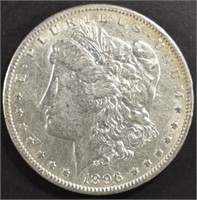 1896-O MORGAN DOLLAR XF/AU