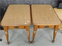 2 END TABLES 28 X 19 X 23"H