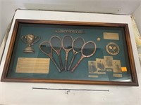 History of the Tennis Racket Shadow Box