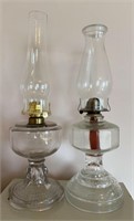 (2) OIL LAMPS