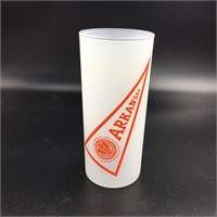 Vintage Arkansas University Bar Glass