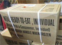 CASE -- MRE'S MEALS READY TO EAT -- SEALED