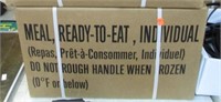 CASE -- MRE'S -- MEALS READY TO EAT