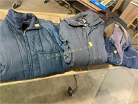 Snow Suits and Men’s Winter Coats Size Large,