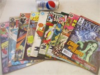 Lot de 9 comics dont Iron Man et autres