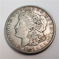 1921-S Morgan Silver Dollar