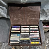 Cassette tapes & case