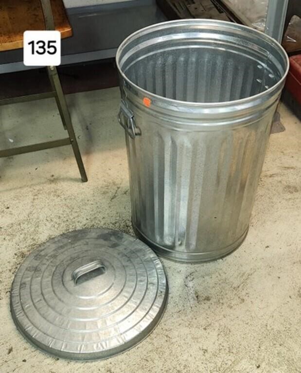 Behrens Galvanized Garbage Can