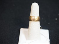 10K Plum yellow gold band size 6 5.0 grams