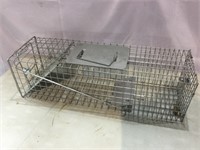 Small Animal Trap, 24”L x 7”W x 7 1/2”T