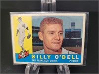 1960 Topps, Billy O'Dell baseball card