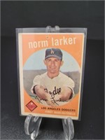 1959 Topps, Norm Larker baseball card