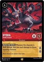 Lorcana: Hydra Deadly Serpent * Legendary Rarity