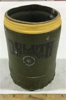 Duluth trading Green rubber  boot can koozie