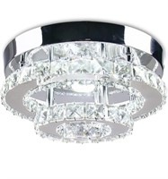 $48 Mini Chandelier LED Crystal Ceiling Light