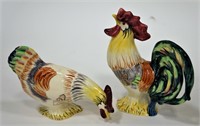WEDGWOOD & CO. COCKEREL AND ROOSTER
