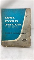 1961 Ford truck 100–800 series shop manual