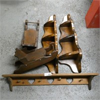 Assorted Wooden Shelves