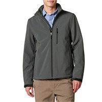 Essentials Men's Water-Resistant Softshell Jacket