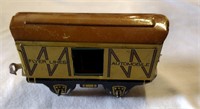 1940s "Flyer Lines Automobile" Tin Toy Train Car