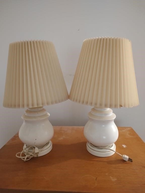 2 Matching Table Lamps