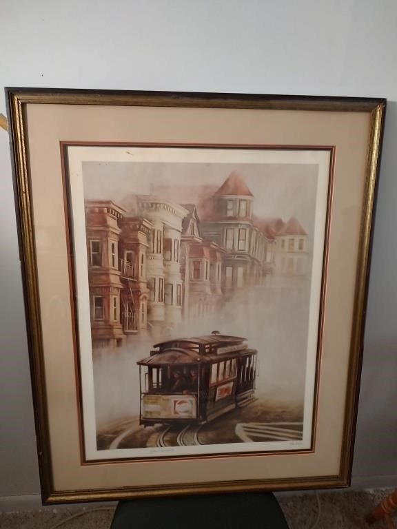 "San Francisco" Signed Print by John Kelly