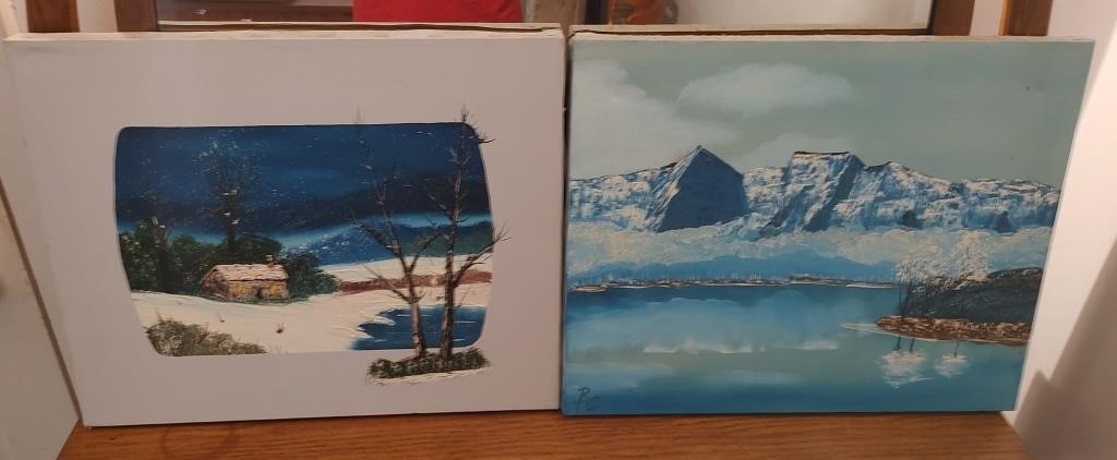 2 Original Paintings by R.G.