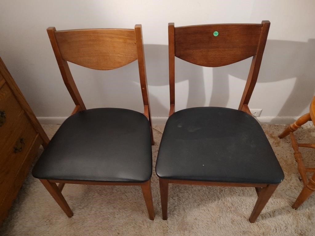 2 Mid Century Side Chairs