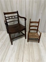 Antique Chairs (qty. 2)