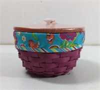 2011 Longaberger Summer Lovin Small Ware Basket