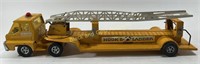 1966 Structo Yellow ERTL Hook & Ladder Firetruck