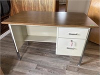 Metal desk with key-45x24x29” tall