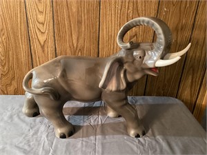 Large elephant figurine