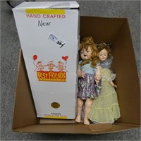 Box Lot of Collector Dolls