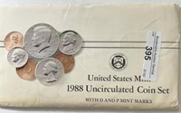 1988PD US Mint Set UNC